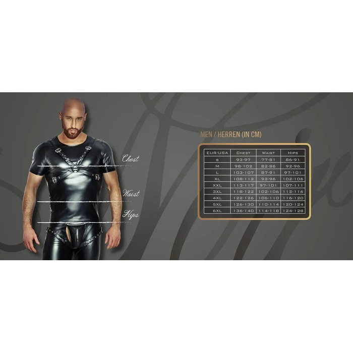 Мужская футболка из сетки с узорами цветов Noir Handmade черная, S