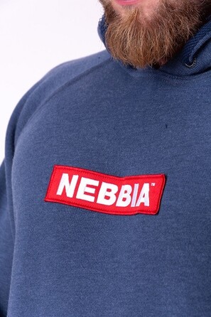 Спортивна кофта Nebbia Red Label hoodie 149 dark blue