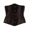 Корсет з відкритим бюстом, L, Cottelli Collection Party Corset Open Cup на талію, чорний