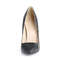 Туфлі-човники Pleaser Sexy-20 на 5-дюймовому підборі з гострим носком, чорні, з веганської шкіри