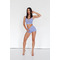 Шорти Nebbia High Waisted Leggings Shorts AGILE Light Purple 475
