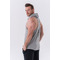 Майка Nebbia Fitness Tank top with a hoodie Light Grey 323