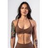 Топ Nebbia Medium-Support Sports Bra TOTALLY SEAMLESS Brown 305