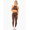 Легінси Level Up High Waisted Scrunch Leggings - Chocolate