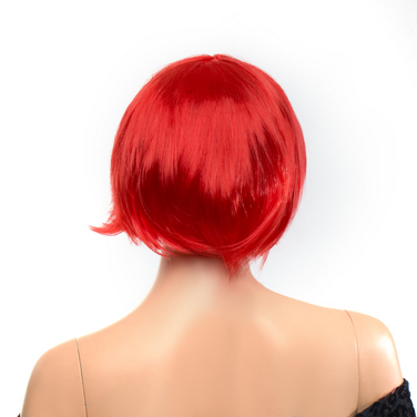 Перука каре з чубчиком Fetish Hair, червоний, 25 см