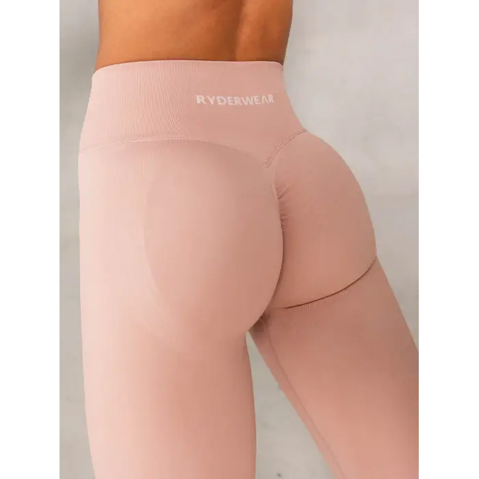 Леггинсы Ryderwear Lift BBL Scrunch Seamless Leggings - Biscotti