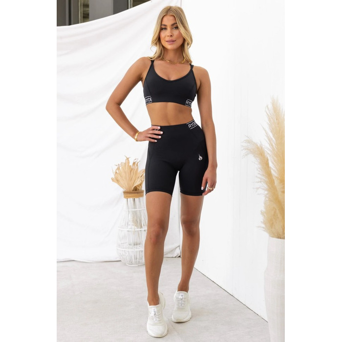 Шорты Level Up High Waisted Scrunch Shorts - Black