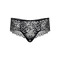 Мереживні трусики з відкритим доступом Daring Intimates Ella, чорний, S/M