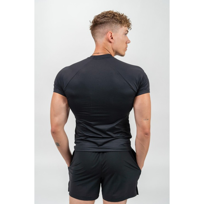 Футболка Nebbia Workout Compression T-shirt Endurance Black 339