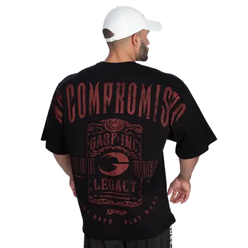 Футболка GASP NC Iron Tee 221081 Black/Red