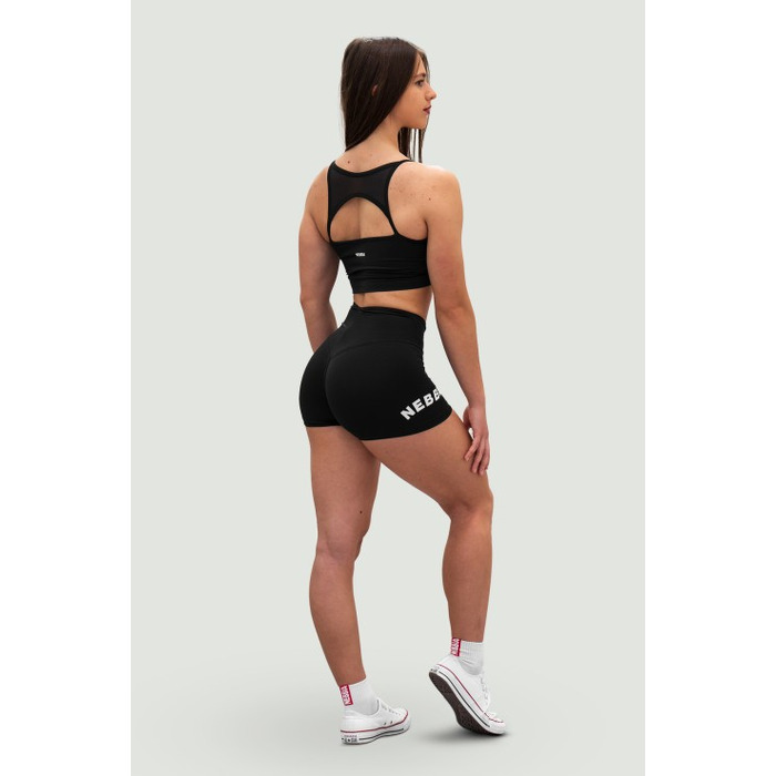Шорти Nebbia High Waisted Shorts 5″ GYM HERO Black 582