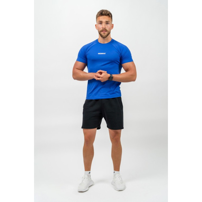 Футболка Nebbia Workout Compression T-shirt Endurance Blue 339
