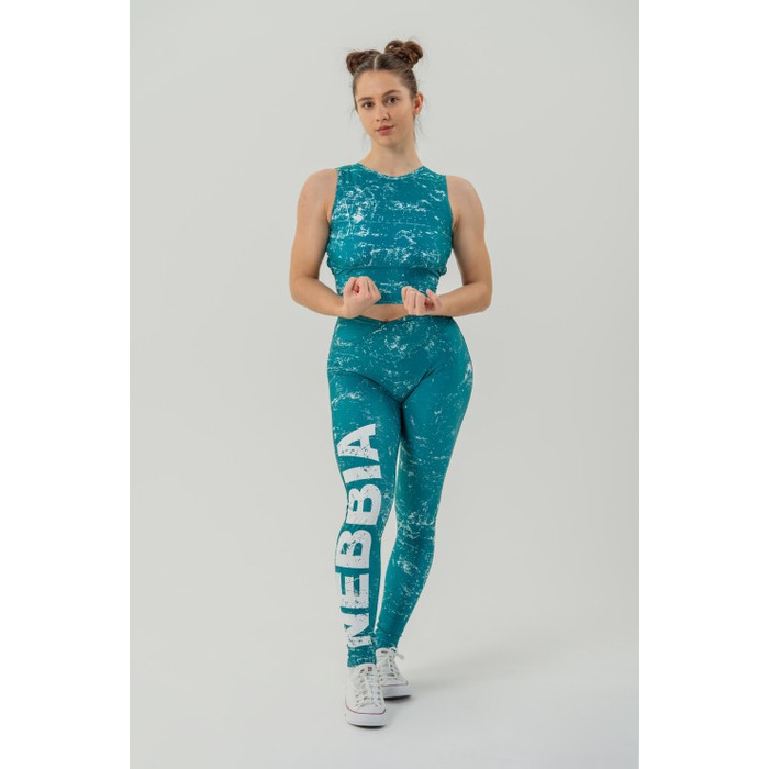 Легінси Nebbia Workout leggings ROUGH GIRL Green 616
