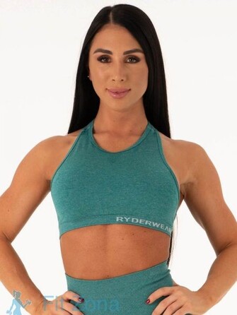 Топ Ryderwear Seamless Sport Bra Emerald