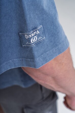 Футболка Nebbia Washed Rag Top GOLDEN AGE Blue 788