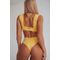 ТОП Nebbia MIAMI RETRO BIKINI - TOP YELLOW 553