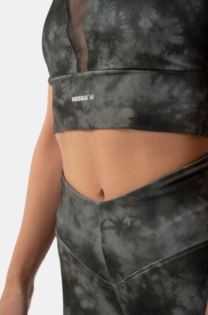 ТОП ECO CAMO GREEN MESH SPORTS BRA 'BREATHE” 411