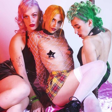 Пестисы в виде звездочек Bijoux Indiscrets, черные