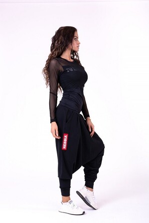 Лонгслів Nebbia Flash-Mesh Long Sleeve Shirt 664 Black