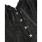 Корсетний топ Star Night із квітковим візерунком, чорний, XL (без коробки)