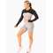 Кроп топ Excel Seamless Super Crop - Black Marl