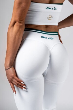 Легінси з високою талією Nebbia High-Waist Push-Up Leggings CLUB D’OR White 629