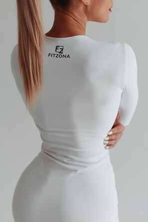 Плаття Fitzona PLAIN WHITE MID DRESS