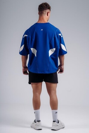 Футболка Nebbia Oversized Pump Cover T-Shirt PRIMAL Blue 871