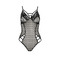Боди сетка с вставками кружева MELANIA BODY black S/M - Passion