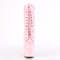 Чоботи Pleaser Adore-1020 на підборах 7 дюймів, черевики до щиколотки зі шнурівкою 2 3/4 дюйма, блискавка збоку, рожеві