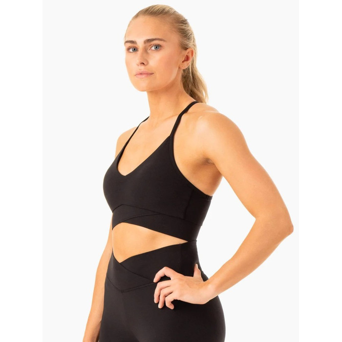 Топ Serene Cross Over Sports Bra - Black