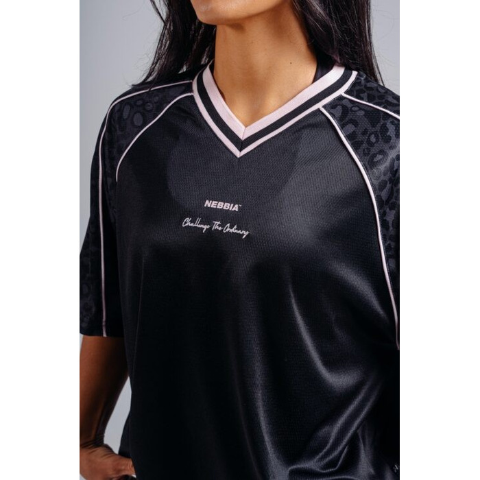 Футболка Nebbia Oversized T-Shirt '97 PRIMAL Black Leopard 862