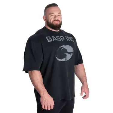 Футболка GASP 89 Terry Iron Tee 221082 Washed Black