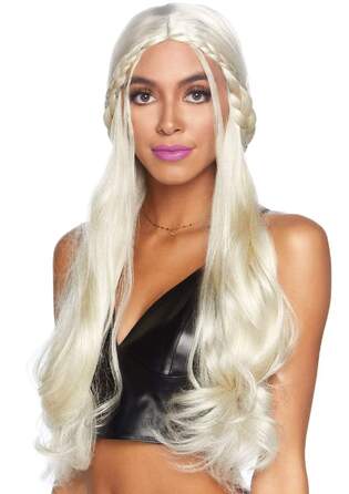 Перука біла довга Leg Avenue Dragon Queen Wig (Дейнеріс), розмір O/S, довжина 81 см