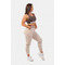 ТОП Nebbia MEDIUM IMPACT CROSS BACK SPORTS BRA BROWN 410