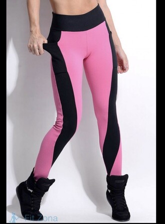 Легінси Superhot Pink/Black CAL1396