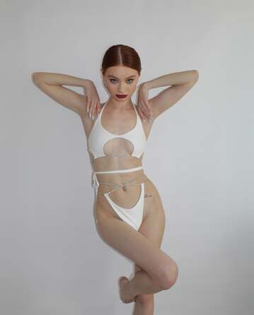 Топ для танців Venus Iconic Pearl з регульованими бретелями