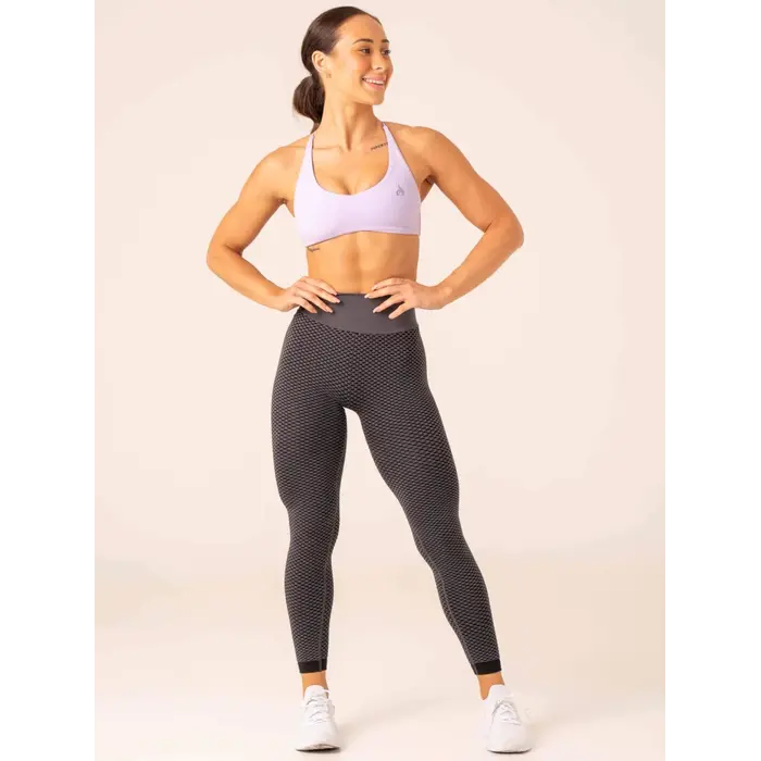 Леггинсы Ryderwear Honeycomb Scrunch Seamless Leggings - Charcoal