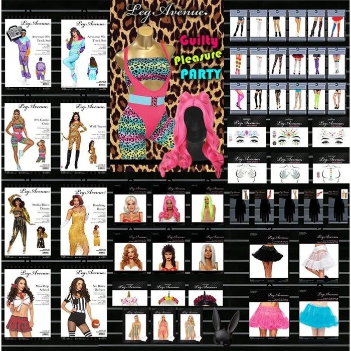 Офицерская шляпа Festival Officer Hat от Rhinestone Leg Avenue, черная