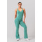 Комбінезон Nebbia Sculpting Flared Jumpsuit OWN THE GYM Green 397