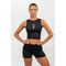 Майка Nebbia Cropped Tank Top CONFIDENCE Black 476