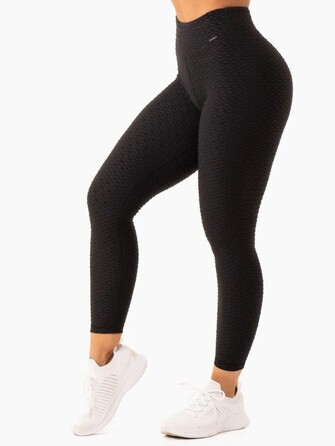 Леггинсы Optic Scrunch Bum Leggings - Black