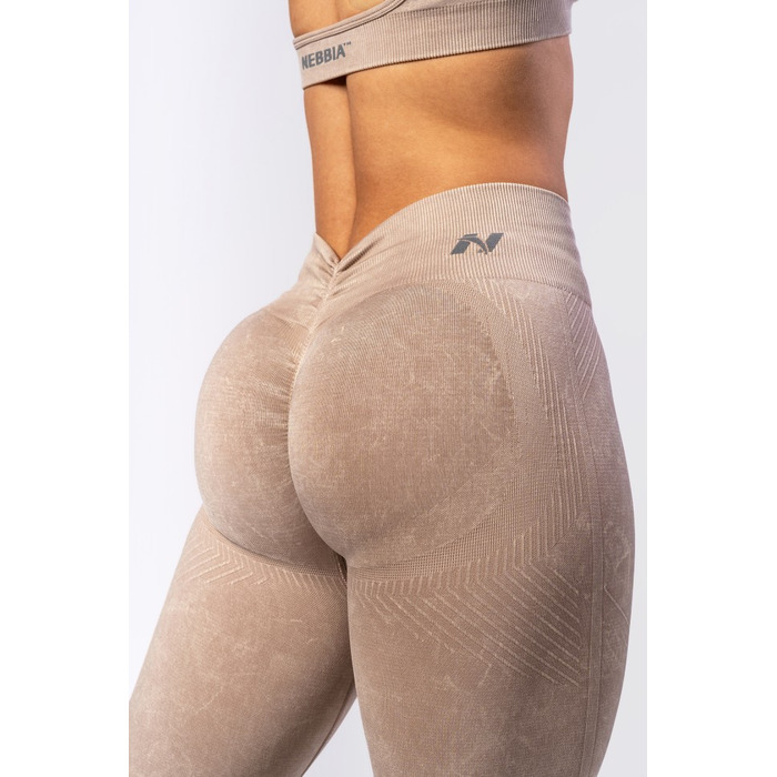 Легінси Nebbia High Waisted Push-Up Leggings TOTALLY SEAMLESS Cream 303