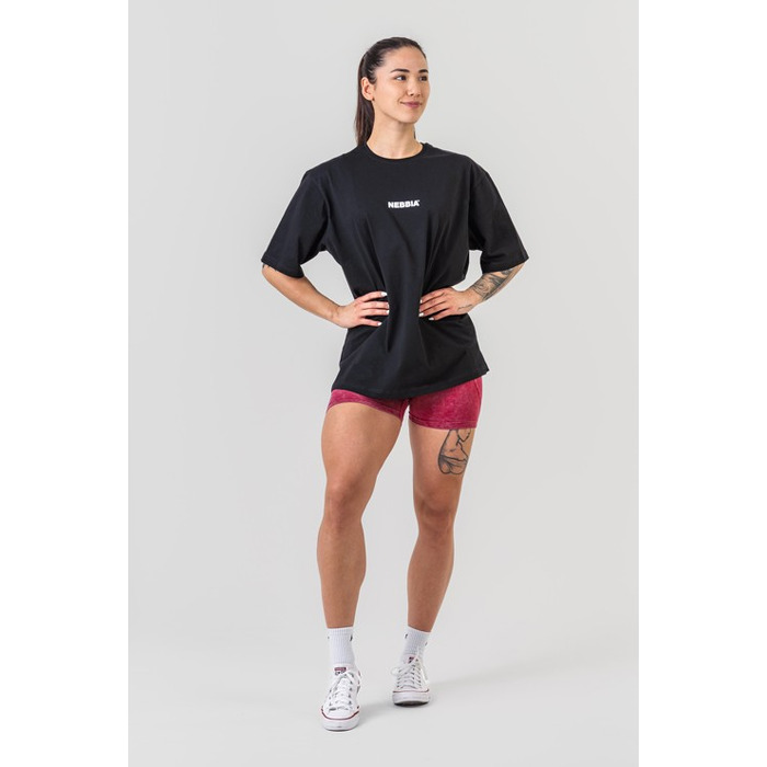 Футболка Nebbia Oversized T-shirt GYM ESSENTIALS Black 381