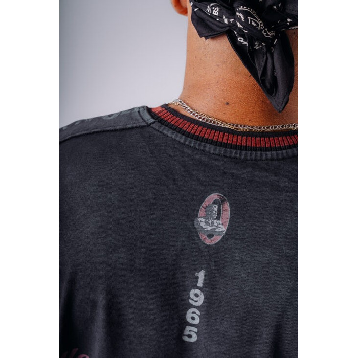 Лонгслів чоловічий NEBBIA x Olympia Long Sleeve T-Shirt Black 952