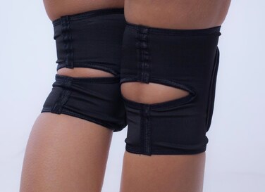 Наколінники для занять Twerk та POLE DANCE Чорні