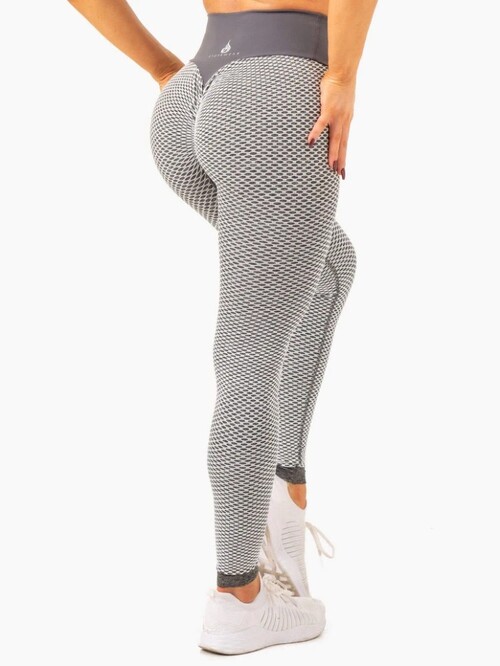 Легінси Honeycomb Scrunch Seamless Leggings - Grey Marl