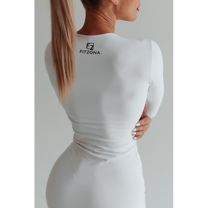 Плаття Fitzona PLAIN WHITE MID DRESS