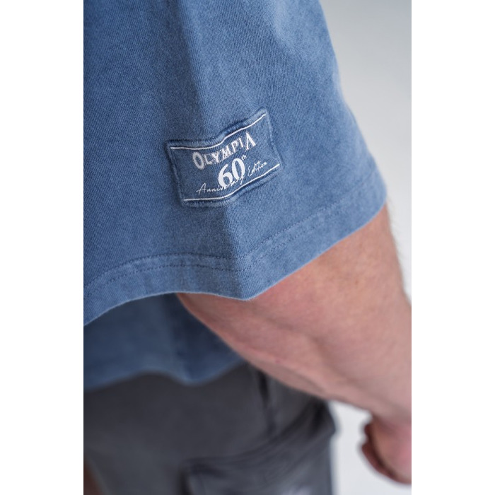 Футболка Nebbia Washed Rag Top GOLDEN AGE Blue 788