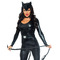 Костюм кішечки Leg Avenue Feline Femme Fatale, M, 3 предмети, чорний